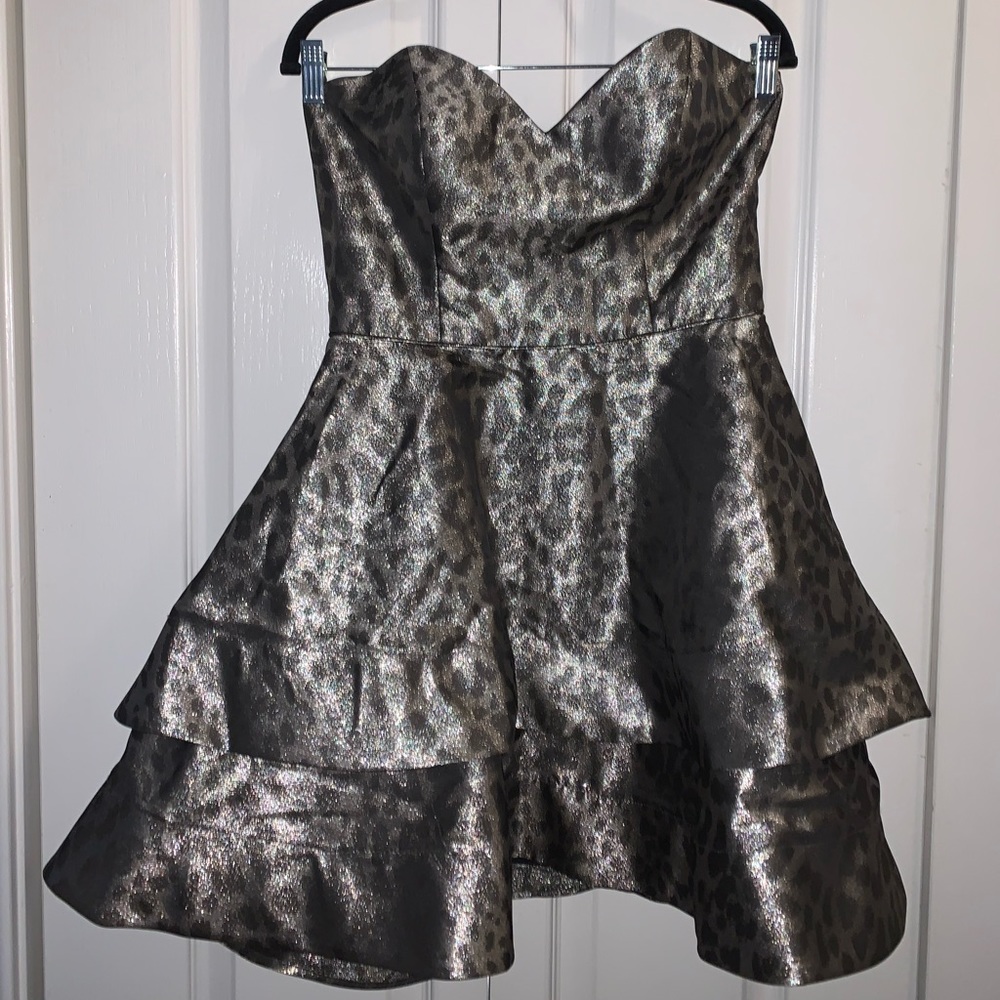 Blonde Nites by Stacy Sklar strapless dress
